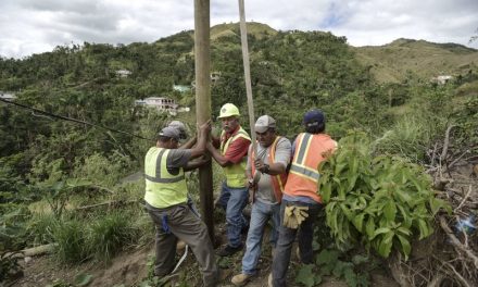 Puerto Ricans grab machetes, shovels to help restore power
