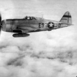P-47 Thunderbolt - Type of military aircraft which bombed Jayuya and Utuado