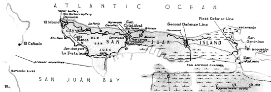 map-of-fort-of-san-juan