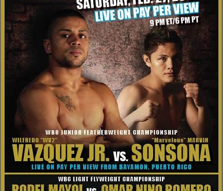 Sonsona vs. Vazquez